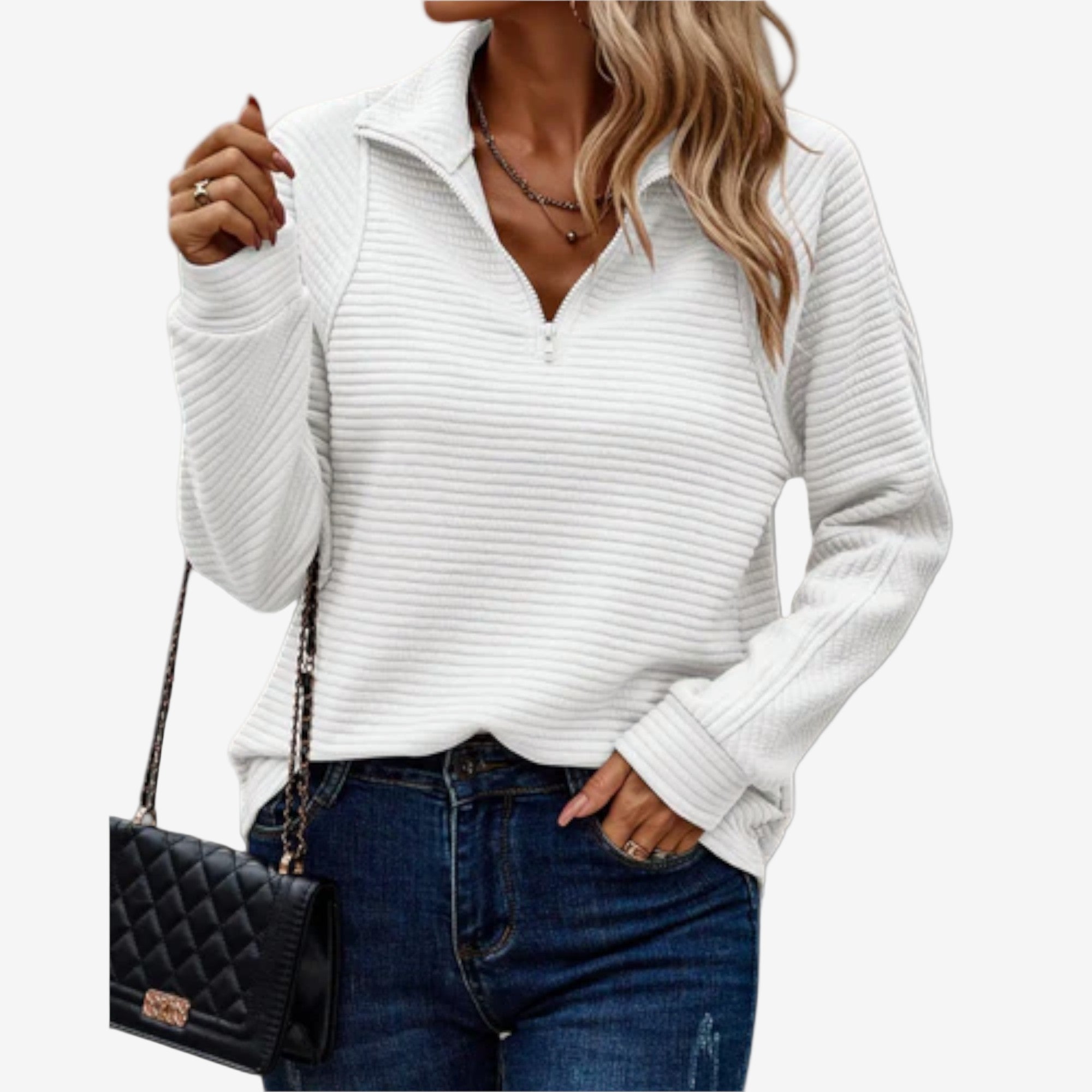 Valentine -  Pull Zippé