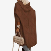 Gabrielle - Longue Cardigan Tricotée