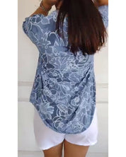 Sandra - Blouse à imprimé fleuri