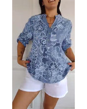 Sandra - Blouse à imprimé fleuri