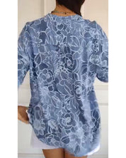 Sandra - Blouse à imprimé fleuri