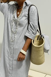 Manon | Élégance légère à rayures