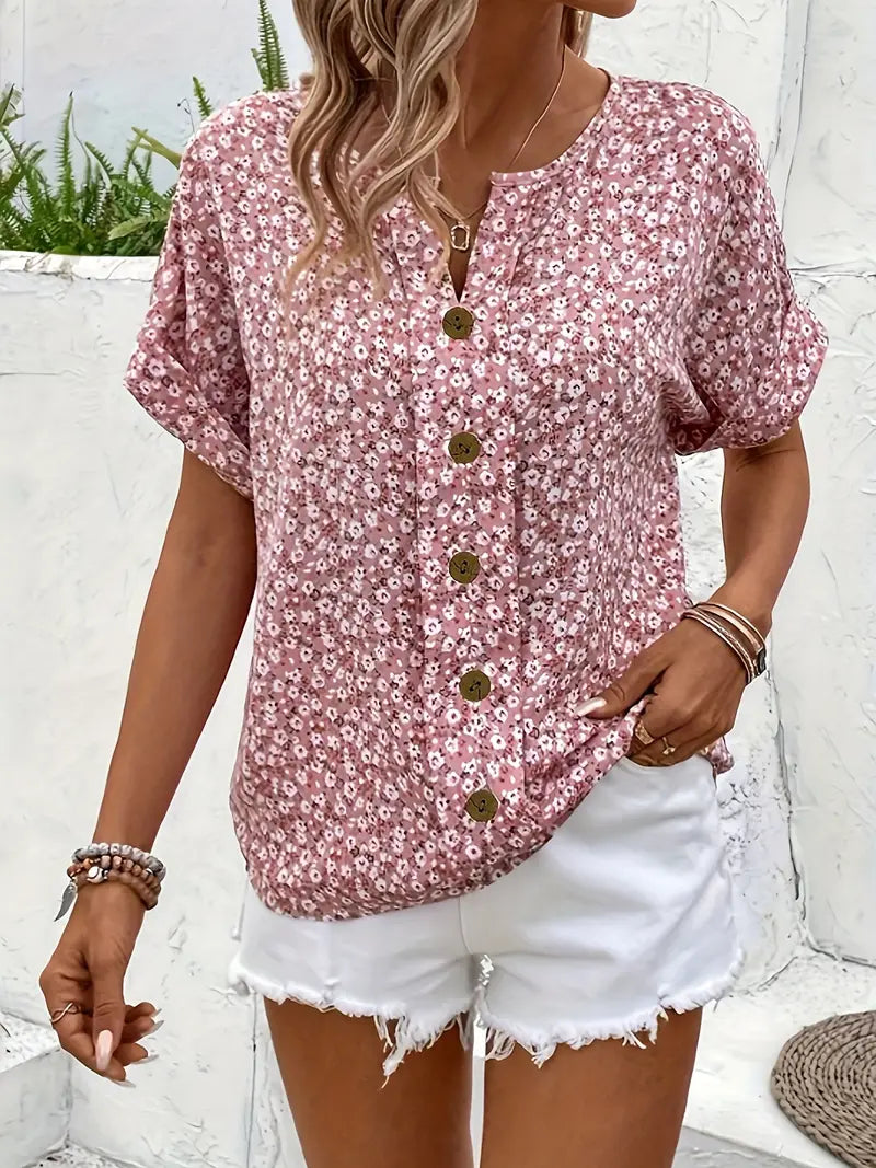 Brigitte | charmante blouse à fleurs