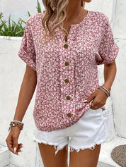 Brigitte | charmante blouse à fleurs