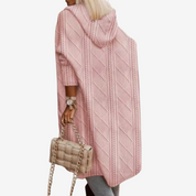 Gabrielle - Longue Cardigan Tricotée