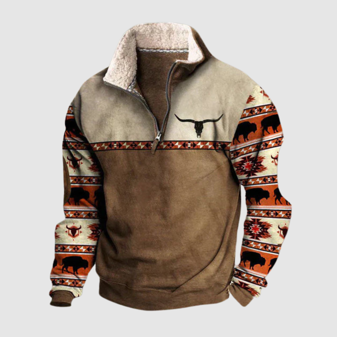 Alexandre - Pull Zippé Confortable