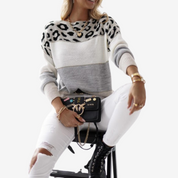 Margaux - Pull Léopard