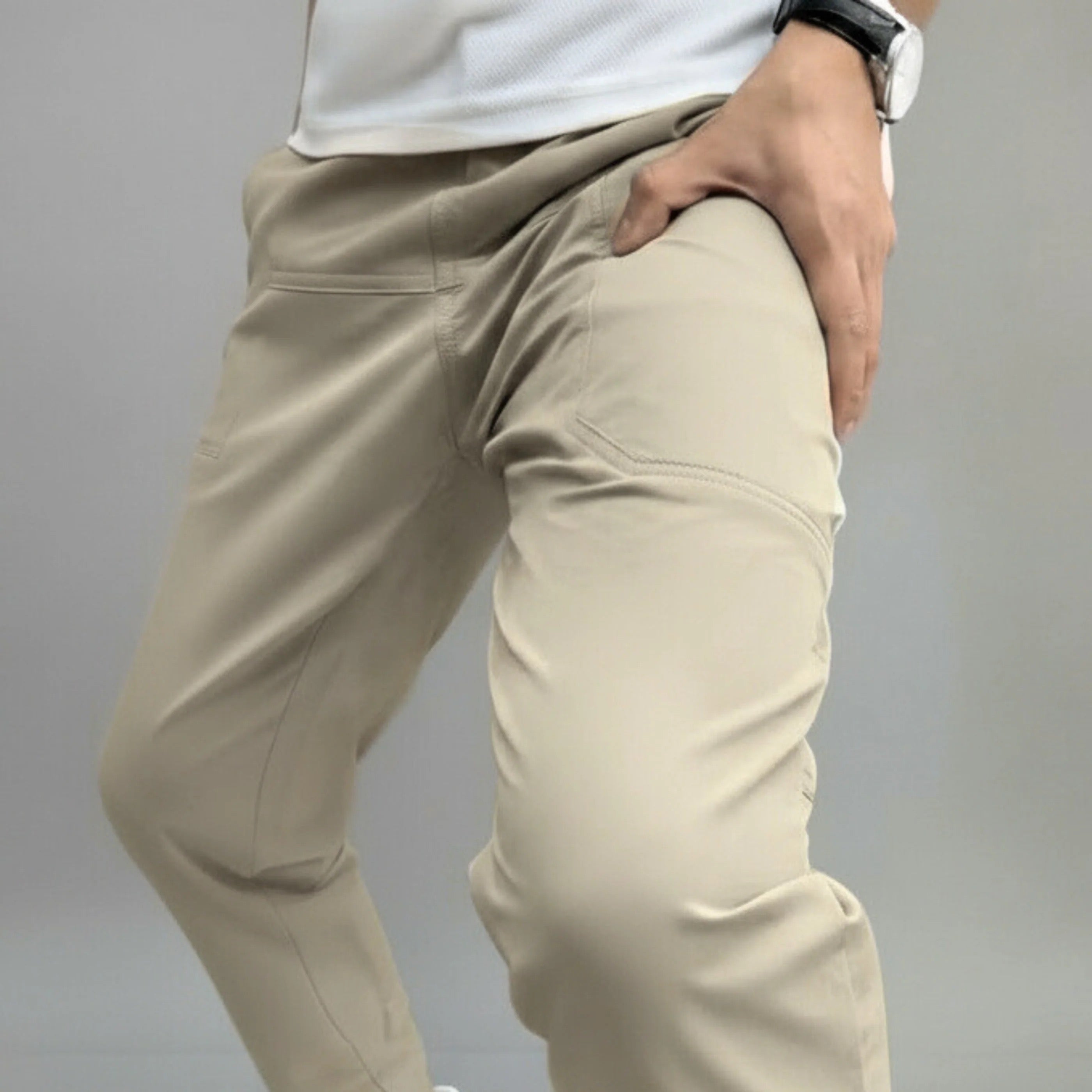 Antoine – Pantalon cargo élastique premium