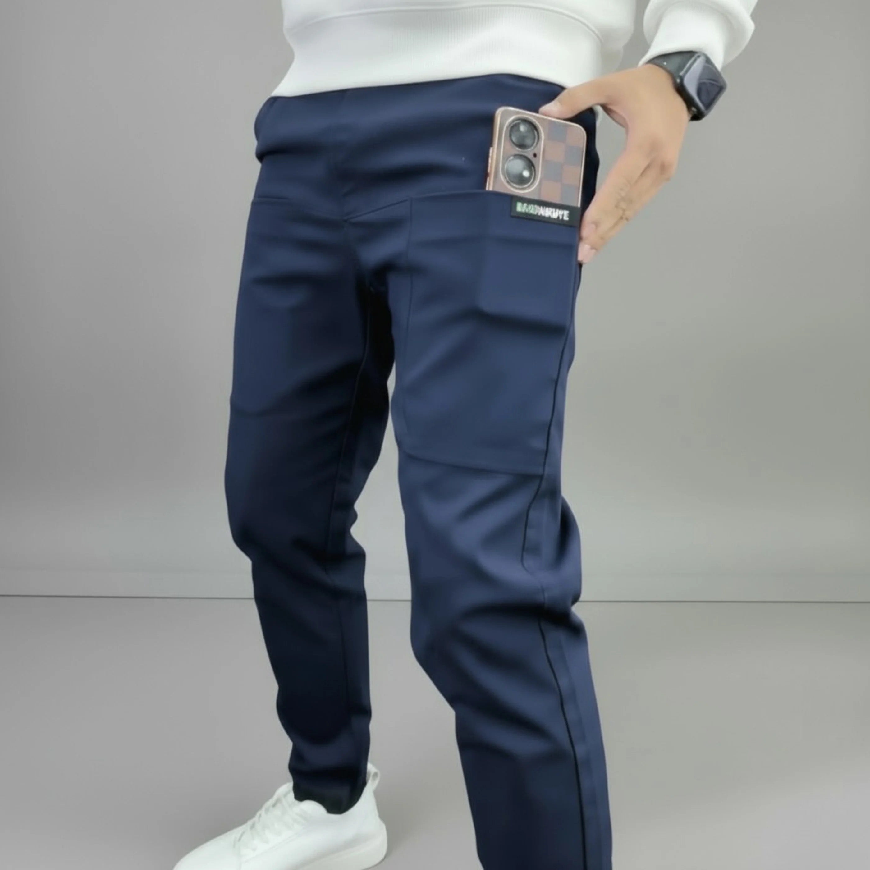 Antoine – Pantalon cargo élastique premium
