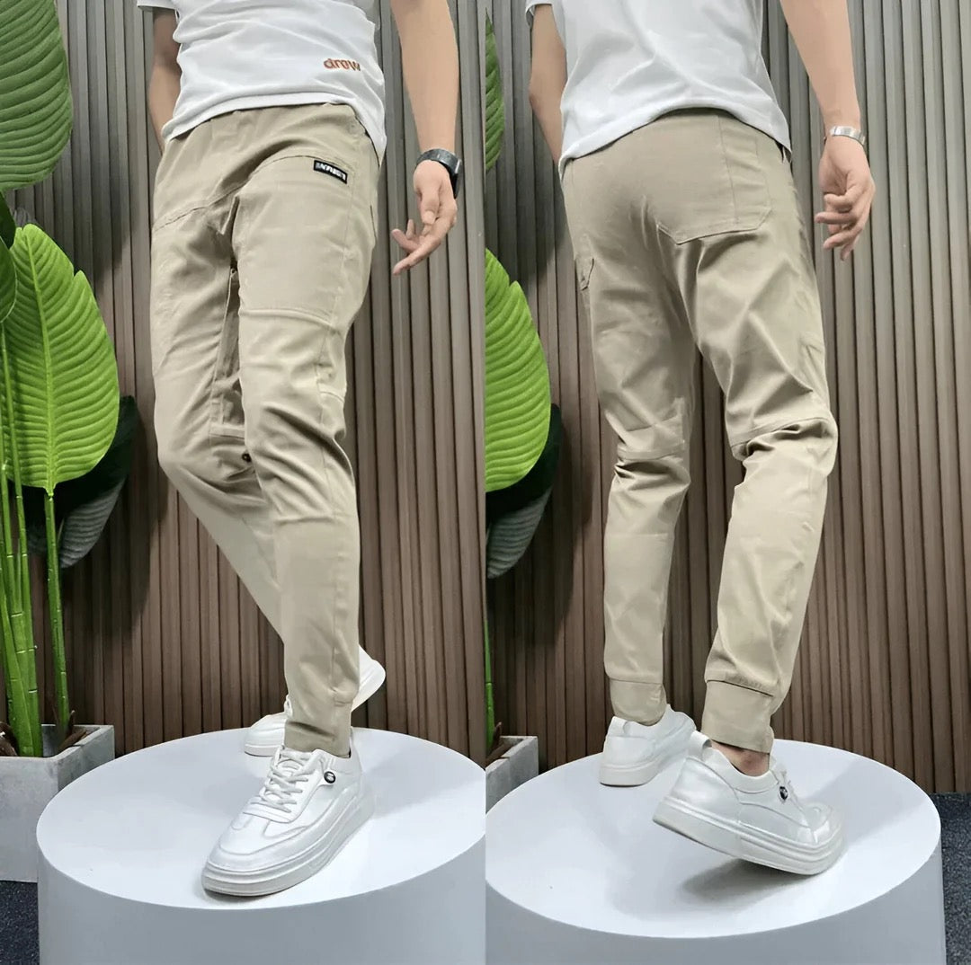 Antoine – Pantalon cargo élastique premium
