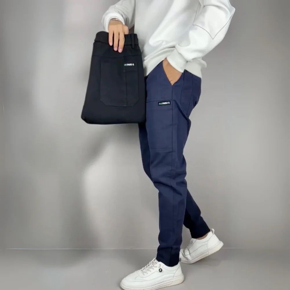 Antoine – Pantalon cargo élastique premium