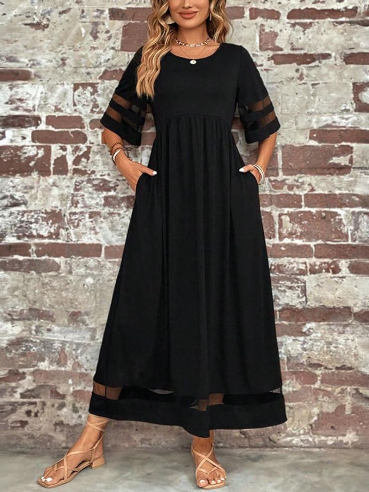 Esmee - Robe chic avec coupe flatteuse pour le ventre