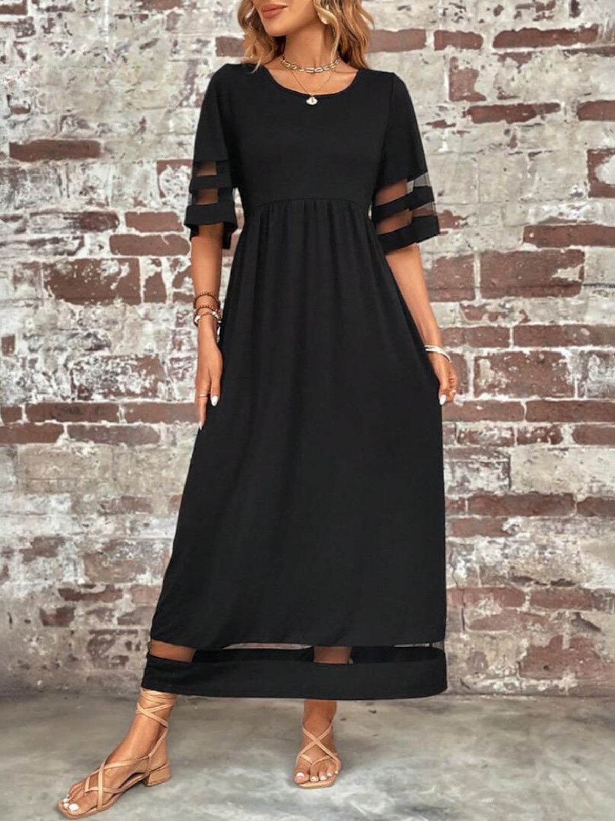 Esmee - Robe chic avec coupe flatteuse pour le ventre