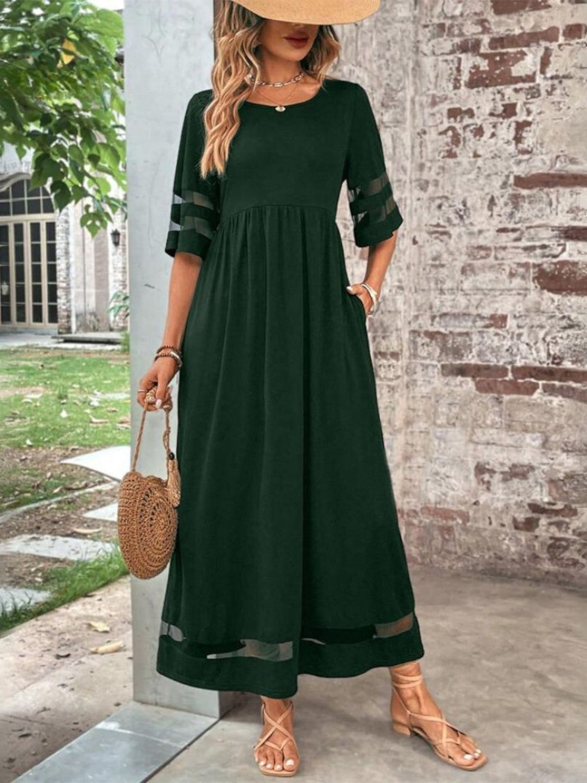 Esmee - Robe chic avec coupe flatteuse pour le ventre