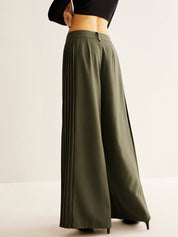 Zoé | Pantalon à la jambe large et au flair moderne