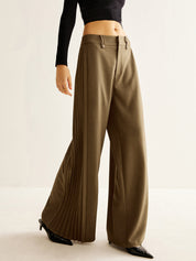Zoé | Pantalon à la jambe large et au flair moderne