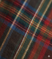 Juliette — Robe-chemise maxi élégante à carreaux