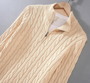 Didier - Pull Torsadé Demi-Zip