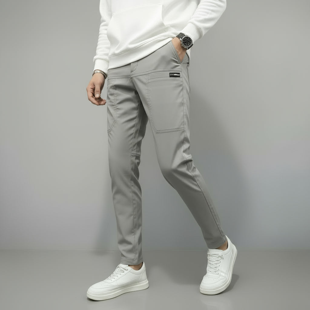 Antoine – Pantalon cargo élastique premium