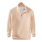 Didier - Pull Torsadé Demi-Zip