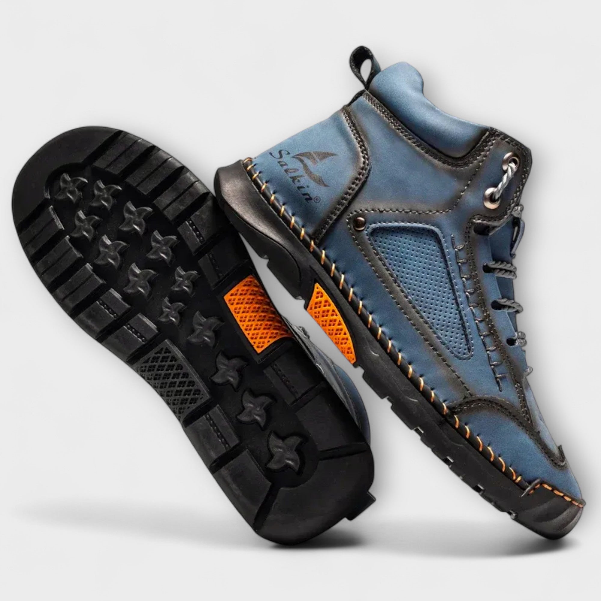 Bartosz | Wysokie skórzane buty