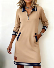 Chloé – Robe en coton à manches longues