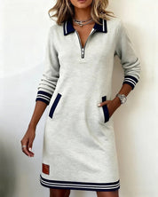 Chloé – Robe en coton à manches longues