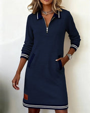 Chloé – Robe en coton à manches longues